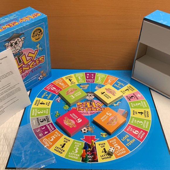 Silly Sentences Junior Edition - 2005 Top Toy Award Winner - Picture 9 of 12